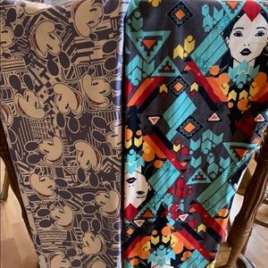 Lularoe OS Disney collection leggings! 🦄🦄
